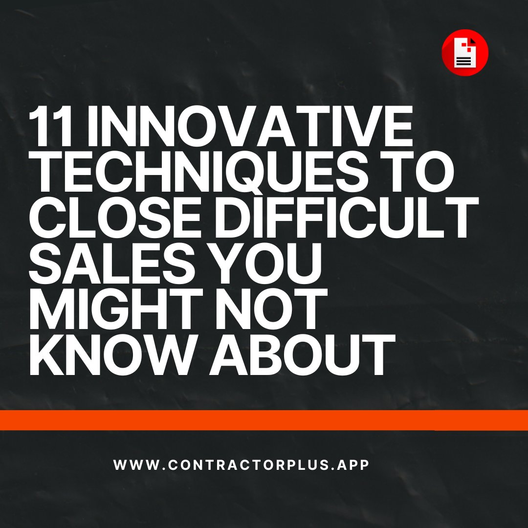 cplusapp's tweet image. 🔥 11 Innovative Techniques to Close Difficult Sales You Might Not Know About.
💡 From mindset shifts to real-world frameworks, these proven strategies reveal how authenticity, collaboration, and empathy drive the toughest deals to close.
#Sales #Leadership #GrowthMindset