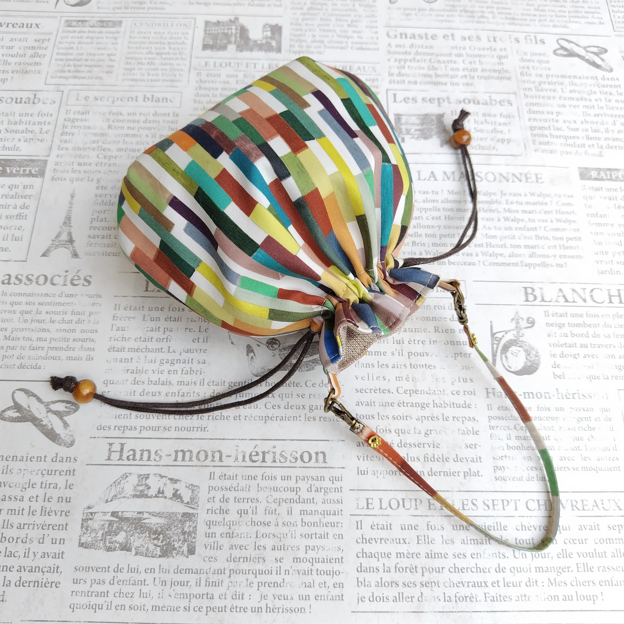 ハンドメイド♡リバティ　持ち手付き巾着 hq720.jpg?sqp=-