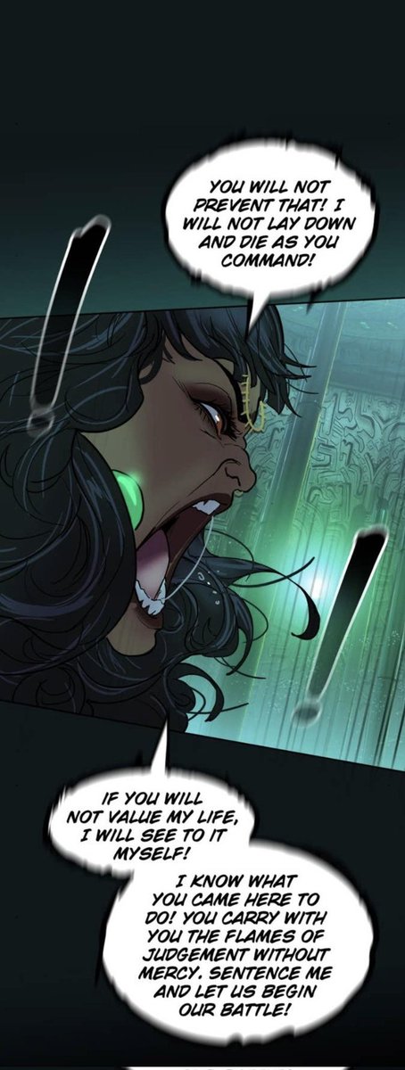 nickeem_boyce's tweet photo. Talk about a 180⁰. That visit from the Lord got Che extending mercy to sworn enemies.
Also, Rajani better watch herself going after Andrea's man. No such mercy would be granted from the weapon master.💀🤣🤣
#Ordealwebtoon #Ordeal #Ep148 https://t.co/Lo26hYxlH8