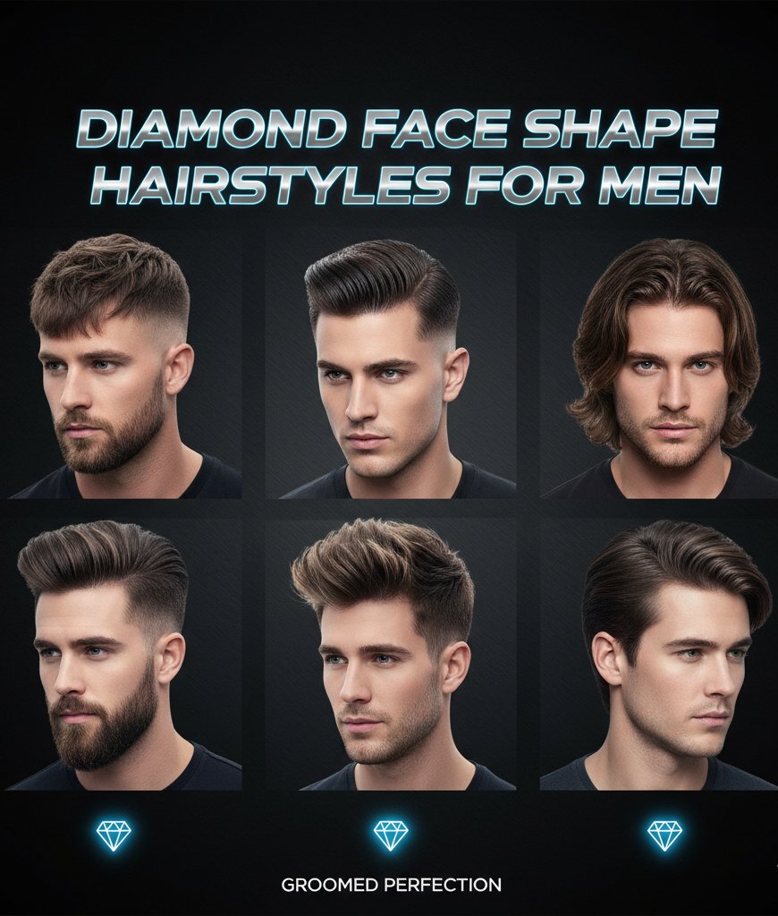 barberhairfade's tweet image. Men with a diamond face shape need haircuts that highlight strong cheekbones &amp;amp; balance sharp features. ✨ Try a fade, undercut, or slick-back for a sharp, modern look. 💇‍♂️ #DiamondFaceShape #MensHaircuts #BarberHairFade #HairstyleForMen

barberhairfade.com/diamond-shape-…