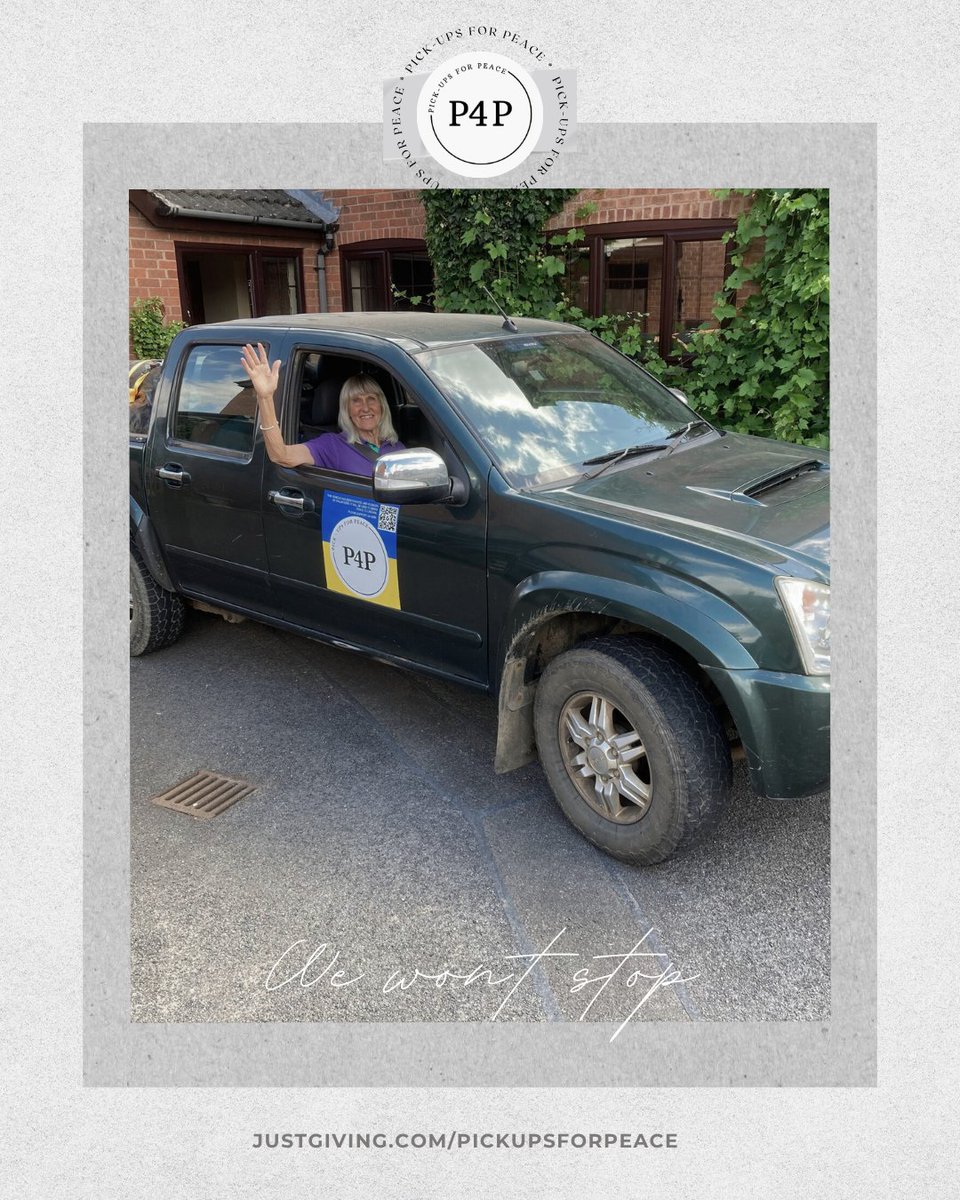 We’ve delivered hundreds of vehicles and driven thousands of miles and every single one is a refusal to give up. As long as lives are at risk, as long as families are torn apart, we will keep driving. Because hope doesn’t quit. Join us?
#PickupsForPeace #StandWithUkraine