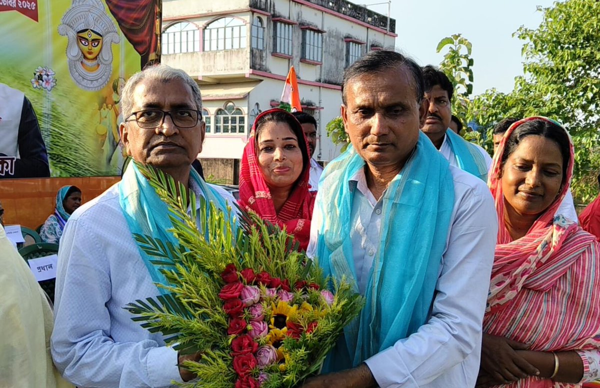 khalilurMP's tweet photo. সাগরদিঘী বিধানসভা তৃণমূল কংগ্রেসের উদ্যোগে কলেজ ময়দানে অনুষ্ঠিত বিজয়া সম্মেলনীর মহোৎসবে উপস্থিতির কিছু মুহূর্ত।

#BijayaSammelani #TMC #KhalilurRahman #UnityAndStrength https://t.co/8snCOfSW8m