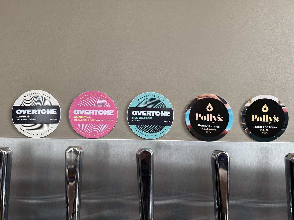 MoldAleHouse's tweet photo. Friday’s KeyKeg beers from 3pm to 10pm - 

Levels Lager - Overtone 
Sunspill Strawberry &amp; Mango Gose - Overtone
Resonator Pale - Overtone
Rocky Summit - Pollys
Talk Of The Town - Pollys https://t.co/ouC0jG6z0C
