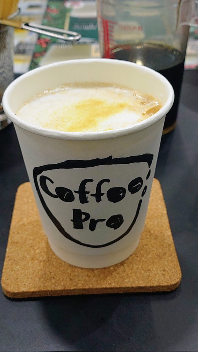 「爽やかカプチーノ」
他では味わえない、オリジナリティ溢れる絶品カプチーノ。

#coffeepro
#テイクアウト
