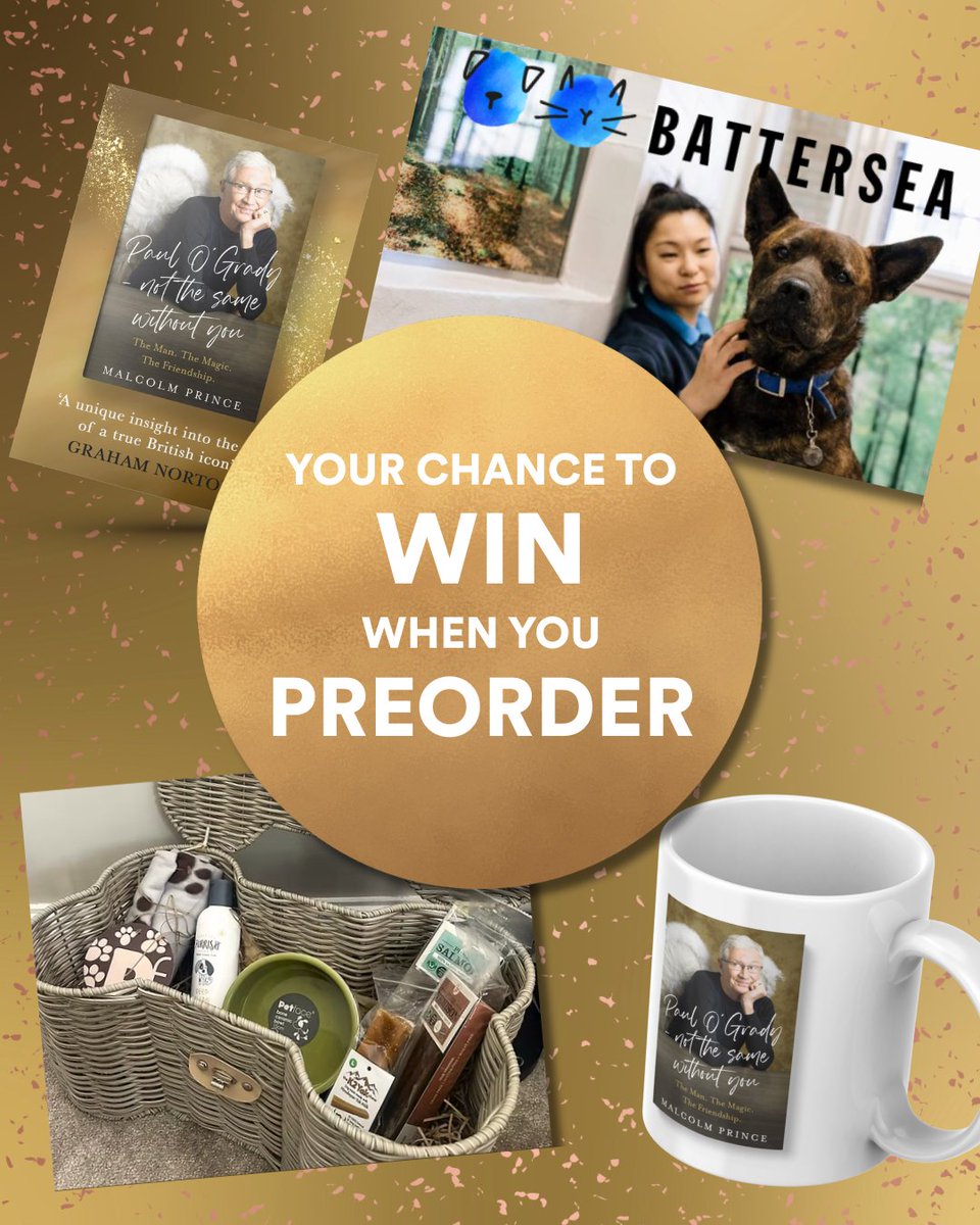 Not long until publication day for Not The Same Without You! 

To celebrate, you can now enter a giveaway to win a wonderful doggy hamper of goodies if you preorder the book or buy a ticket for one of our events.

If you’ve already preordered or got your ticket, don’t worry: you