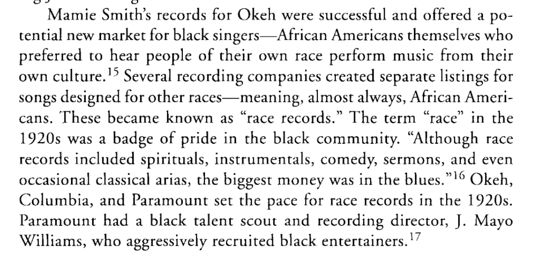 <a href="/EricsElectrons/">Eric</a> Wrong again. The term was coined by Ralph Peer of Okeh Records, who was signing and marketing black artists to the community and the term "race" as an adjective was initially a source of pride for the community.