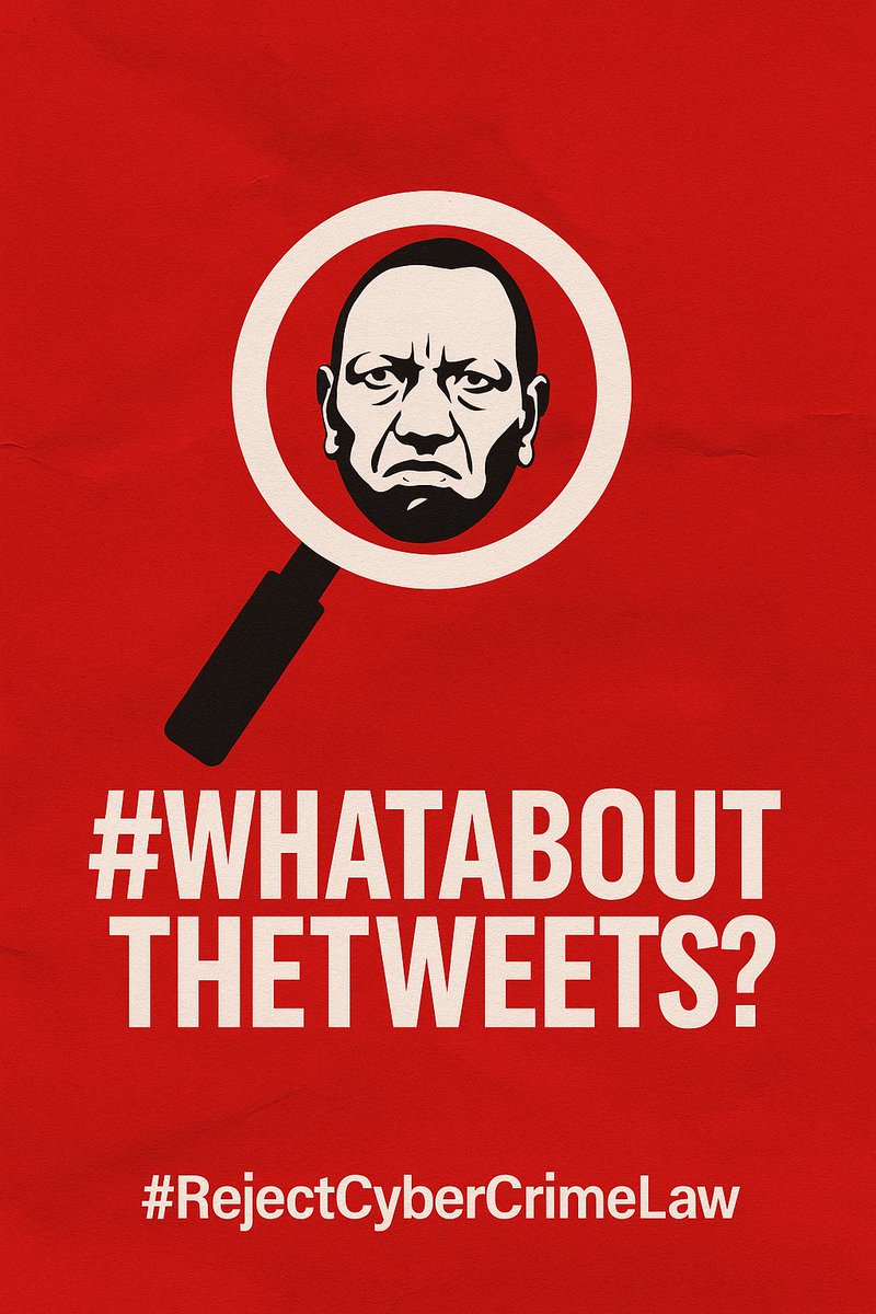 What about Tweets? Yo?  #RejectCyberCrimeLaw