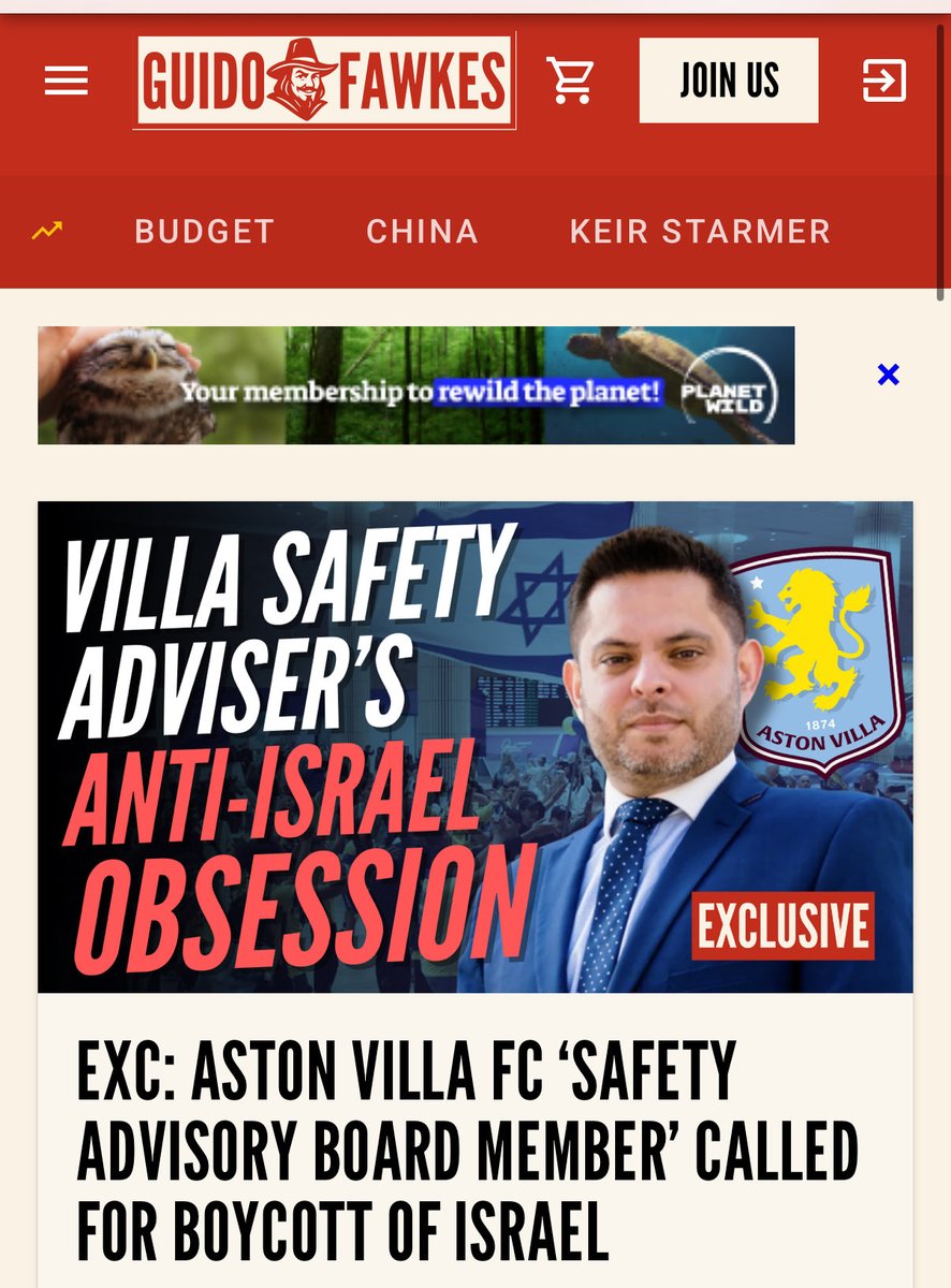 The ‘safety group’ that advised no Israeli fans should come to Birmingham has a member who is a boycotter. So was this decision really about safety or was it a back door way to ban Israelis?