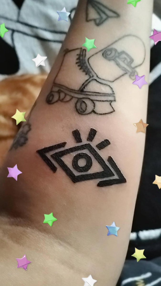 danieesketches's tweet image. Recently got a Tides of Time tattoo bc yes 🙂‍↕️ #tidesoftomorrow #digixart #danieesketches