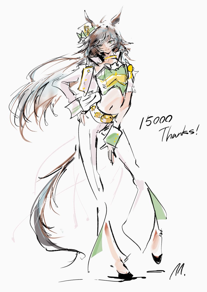 15000フォロワーありがとうございます
たくさん描きたいと思います