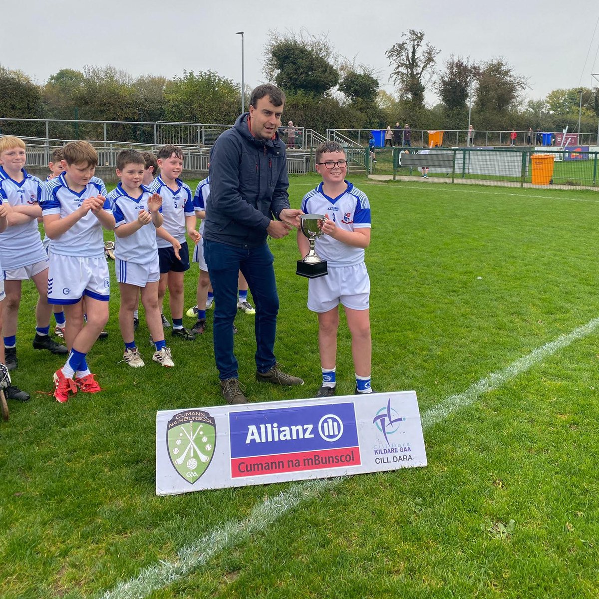 cumannchilldara's tweet photo. Congratulations to St. Corbans Naas Div 1 Under 11 Boys Hurling Champions

A very successful week for the school. Well done to all involved
@AllianzIreland

@cnambnaisiunta
@KildareGAA @NaasGAA 
@StCorbansNS https://t.co/eDR9vJndHT