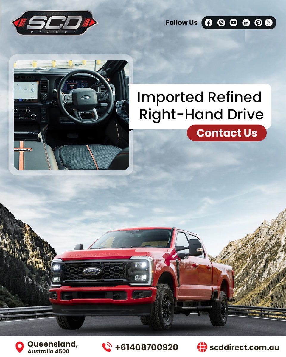 scddirect's tweet image. Experience flawless RHD conversions with SCD Direct. ADR-compliant, safe, and performance-ready—turn every drive into a premium Australian journey.

#scddirect #rhdconversion #importedcars #rightdrive #adrcompliant #RHDconversion #rhdcars #rhdspecialists #rhdperformance