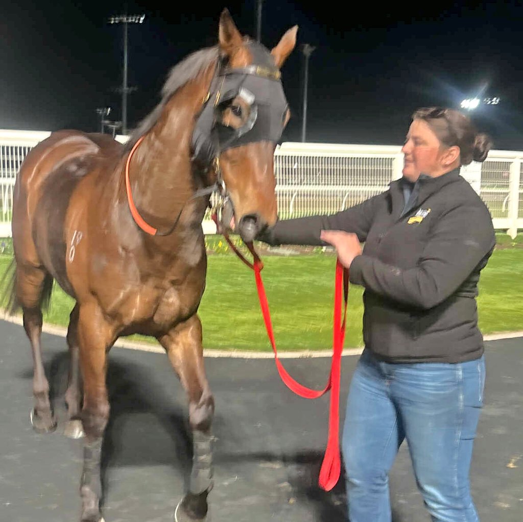 TrinderAdam's tweet image. A stable double thanks to Red Sphere (5g Stratosphere x Redress) taking out the BM60 over 1200m!

Congrats to connections with their $40k buy from the 2022 Tassie @mmsnippets sale. Wally has now won 3 of 12 and over $77k. Another great ride from @Ericabyrne_1 for her 3rd tonight!