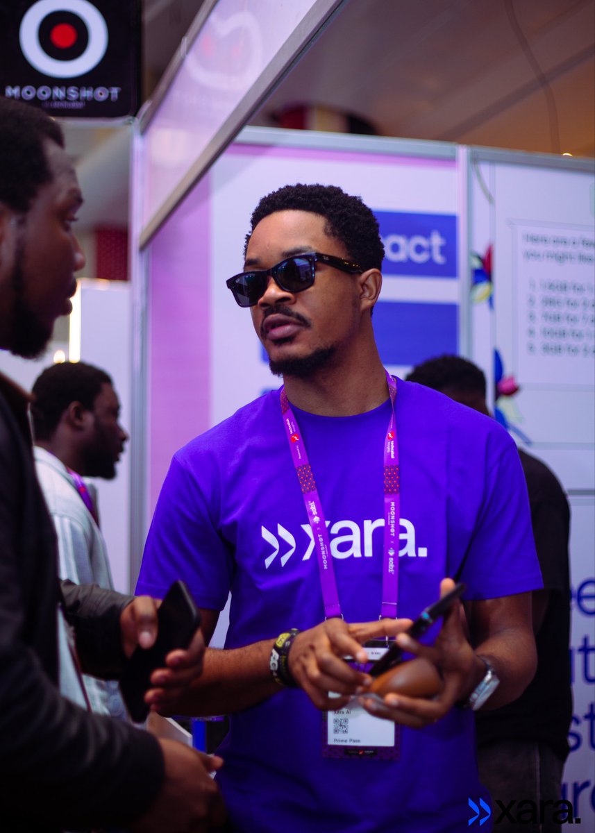 Feast Your Eyes On Xara 💙 At 
#moonshot2025 #MoonshotbyTechCabal