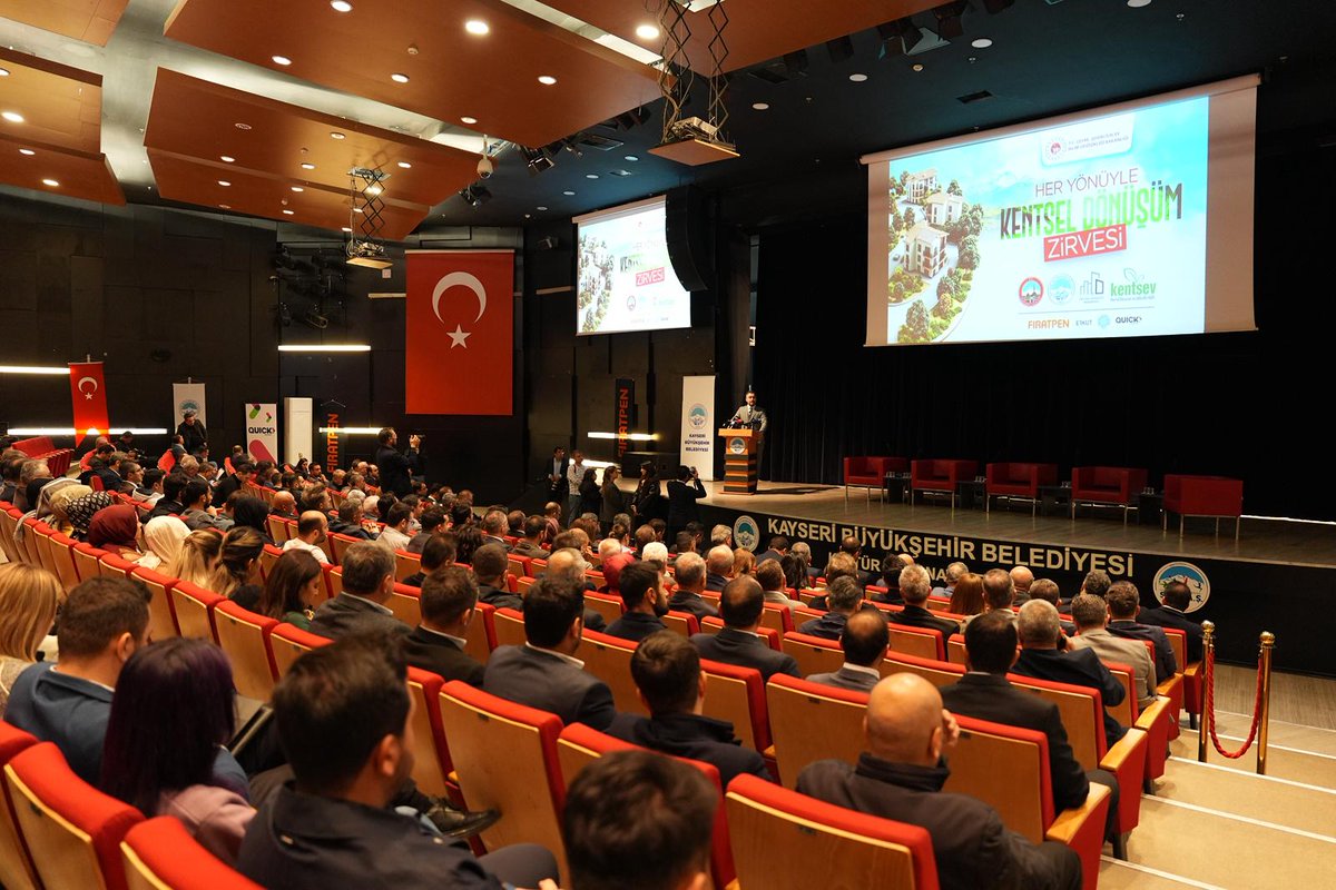 Çevre, Şehircilik ve İklim Değişikliği Bakanlığı, Kentsel Dönüşüm Başkanlığı, Kayseri Büyükşehir Belediyesi ve KENTSEV iş birliğiyle düzenlenen “Her Yönüyle Kentsel Dönüşüm Zirvesi”, 14 Ekim 2025’te Kayseri Kadir Has Kongre Merkezi’nde gerçekleştirildi.

Zirve, Türkiye’nin dört