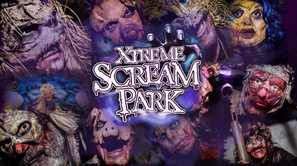 ThemeParksUK's tweet photo. A busy weekend for us, with not one, not two, but three scream parks to experience!

#FearIsland
#XtremeScream
#ABloodyGoodNight https://t.co/8NbBfWG6Ts