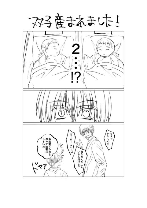 ナグシン♀

「ふたごでした」

⚠️にょた化
殴り書き 