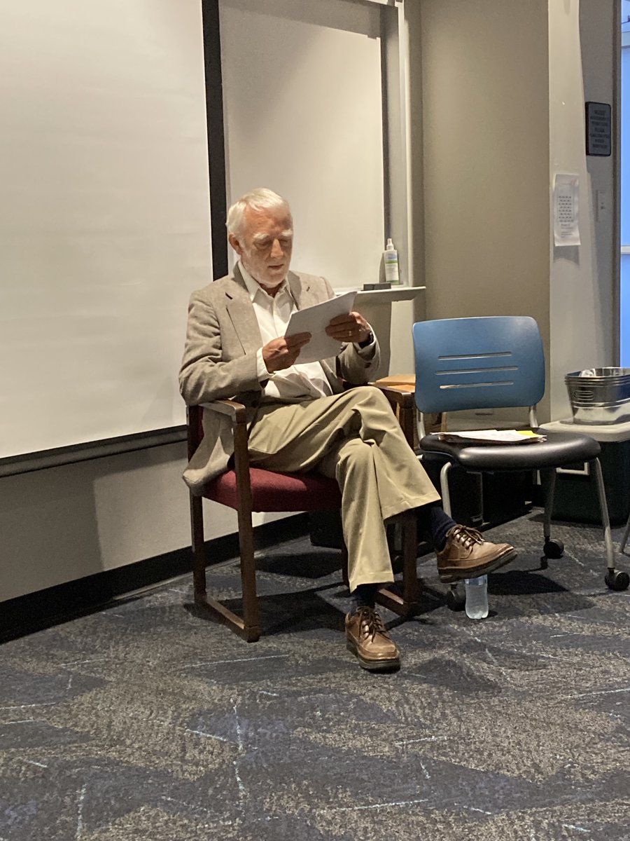The second day of papers at SRC 2025 started off with long-time SRC member Robert Lanier Reid (better known to his many friends as Robin Reid) and his presentation "Making a Masterpiece from a Train Wreck: _The Faerie Queene_'s Twelve Virtues of Perfection."
