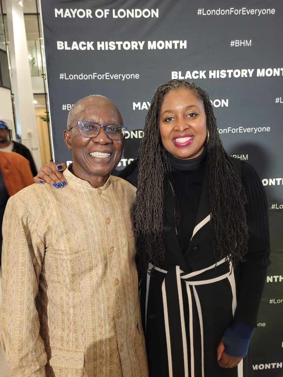 To the wonderful Akyaaba Addai-Sebo who founded Black History Month in the UK. Thank you for your tireless work and vision. We will celebrate next year in Parliament