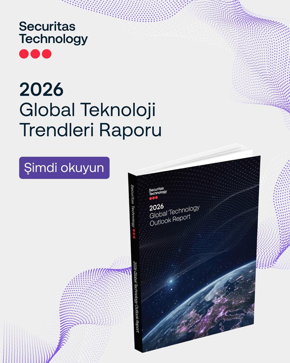 securitastechtr's tweet image. 🔒 2026 Global Teknoloji Trendleri Raporu Yayınlandı! GenAI, bulut-yerel platformlar ve gelişmiş sensörler nasıl fark yaratıyor? Raporu Keşfedin 👉 reports.securitastechnology.com/view/643566635/ 
#SecuritasTechnology #SeeADifferentWorld #FutureOfSecurity