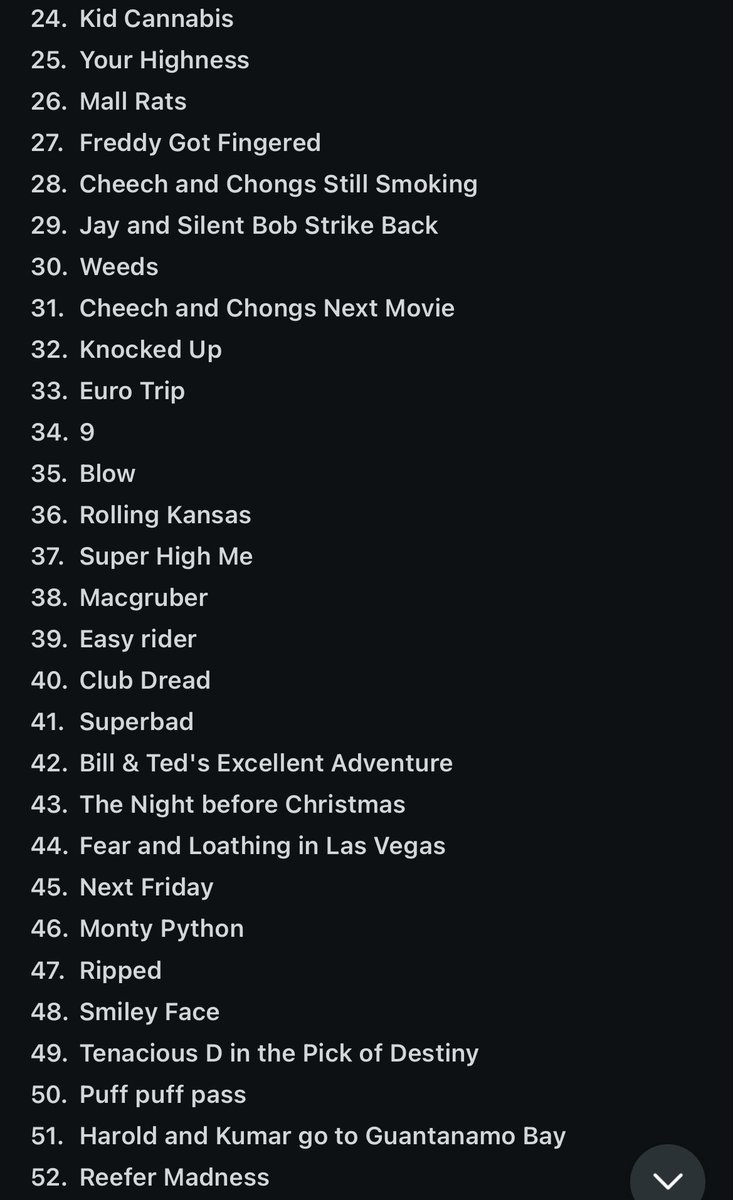 52 STONER MOVIES TO WATCH 🍃🎥🍿