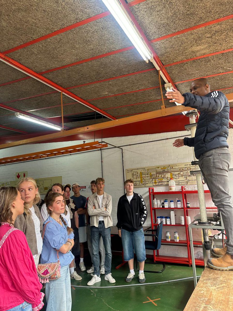 A group of Grade 12 learners from the Netherlands (Poland region) visited MUT today. They requested the opportunity to mingle with our students and tour our laboratories and residences to gain a better understanding of student life and the MUT environment.