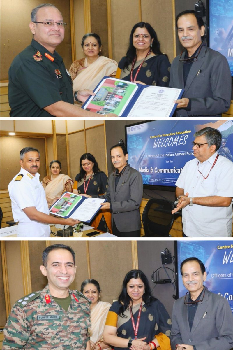 (3/3)
The certificates were presented to the officers for their successful completion of the course.

The session concluded with a vote of thanks delivered by Mr. L. Madhu Nag, Registrar &amp; ADG, IIMC, while <a href="/Manpah3/">Manpah Konyak</a> Training Associate-CEE, moderated the session.

<a href="/IAF_MCC/">Indian Air Force</a>