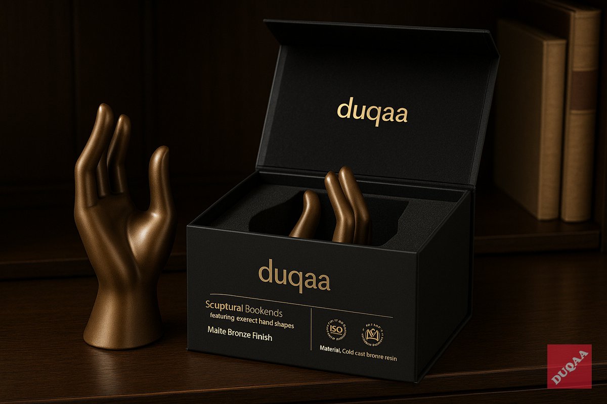 Elegance meets art 🖐️📚 Abstract Hands Sculptural Bookends — a timeless decor piece.
📞 +91 9022584558 | 🌐 duqaa.com
#Duqaa #Bookends #HomeDecor #LuxuryLiving #Sculpture #InteriorDesign