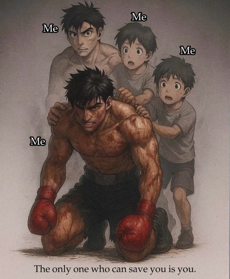 Dear son, It's You vs You Every. Single. Day.
