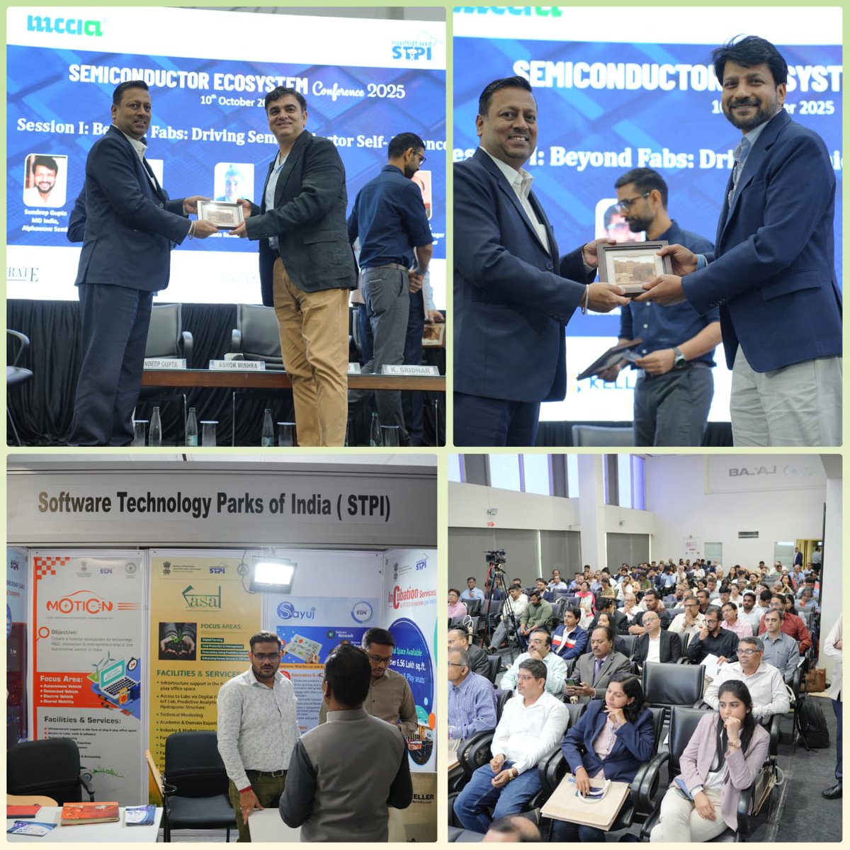 Shri Ajay P. Shrivastava, Director, STPI-Pune participated in Semiconductor Ecosystem Conference held at MCCIA, Pune, where Industry Veterans shared insightful perspectives &amp; strategic visions to position Pune as the next semiconductor hub.

#STPIINDIA 
<a href="/arvindtw/">Arvind Kumar</a>
