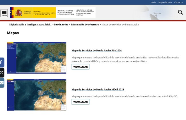 elhackernet's tweet image. 🇪🇸 Cómo saber qué operador de internet llega a tu casa con esta web del Gobierno de España

Busca la cobertura de fibra en tu finca
experience.arcgis.com/experience/e97…