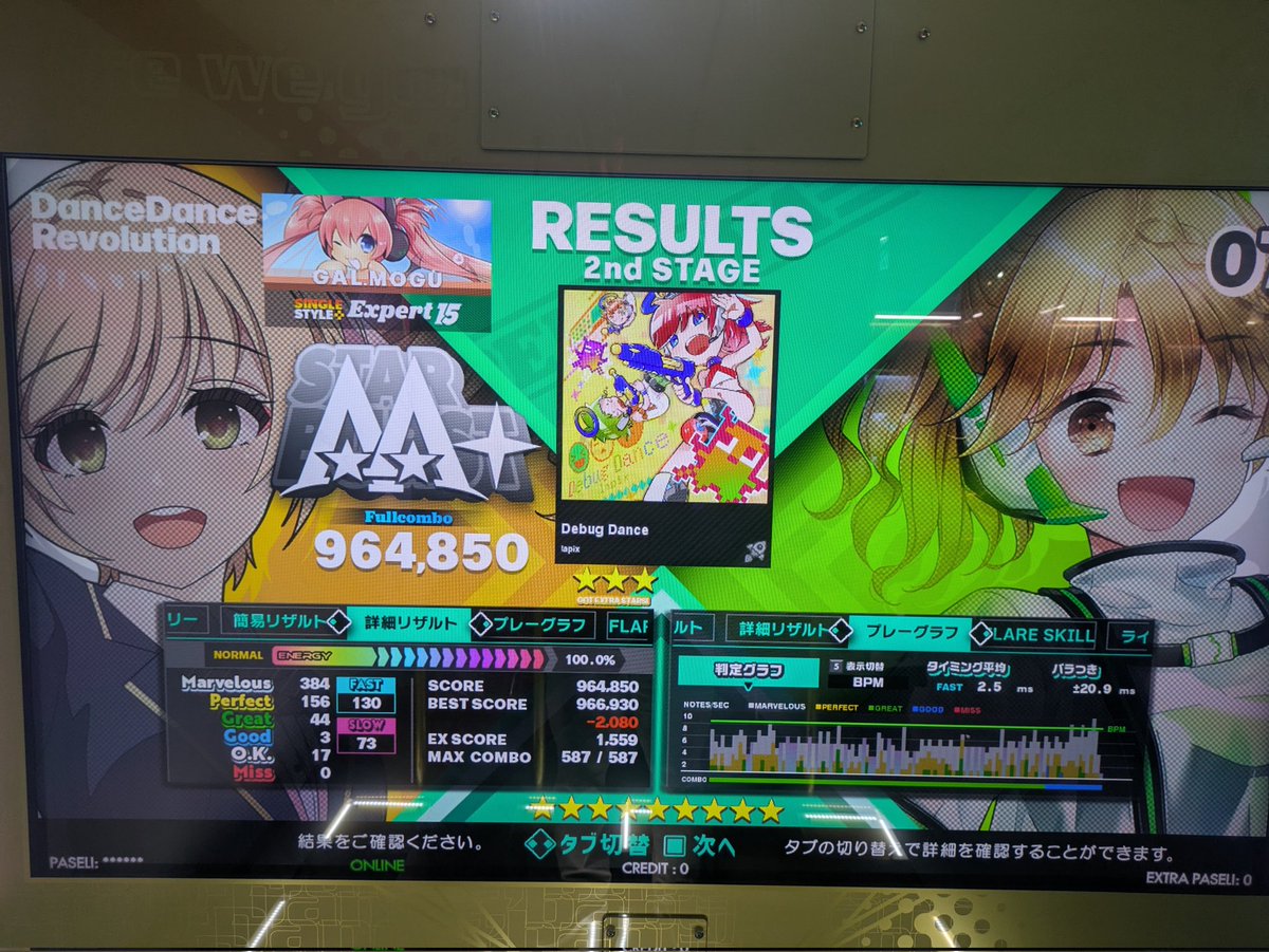 galmogu's tweet image. Let Me Show You
Let Me Know
Debug Dance
どれもこれもあと一押しでフレア9いけるかも…な感じ…🥵
どれ踏んでも心拍数とんでもないことになるので心臓強化が必要ですね…
#DDR_WORLD