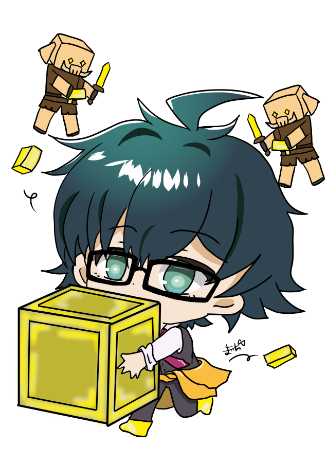 ピグリンこっちや～
#はよ見ろやあ