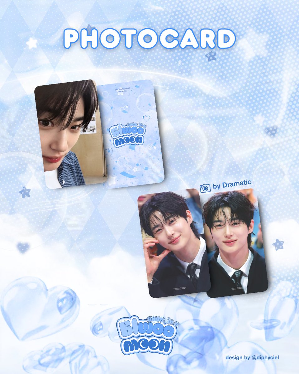 2025 Byeon Woo Seok Birthday Cafe Event 

𝑶𝒏𝒄𝒆 𝑰𝒏 𝑨 𝑩𝒍𝒘𝒐𝒐 𝑴𝒐𝒐𝒏 🫧

✧ freebies reveal ✧

#ByeonWooSeok #변우석 #ByeonWooSeokMY #OnceInABlwooMoon