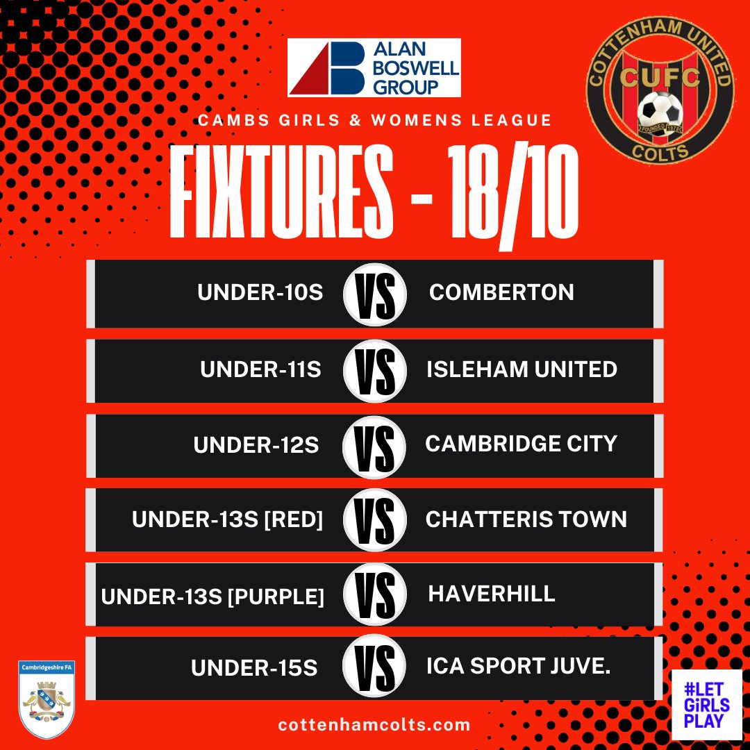 Cottenham United Colts tweet media