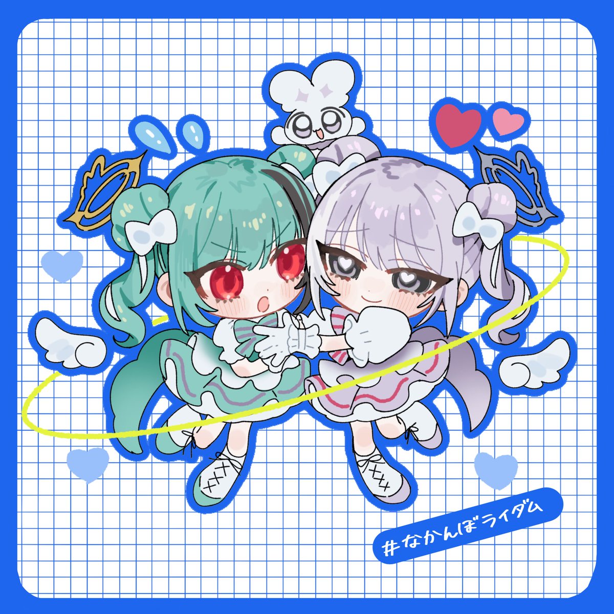 💚応援💜
#なかんぼライダム