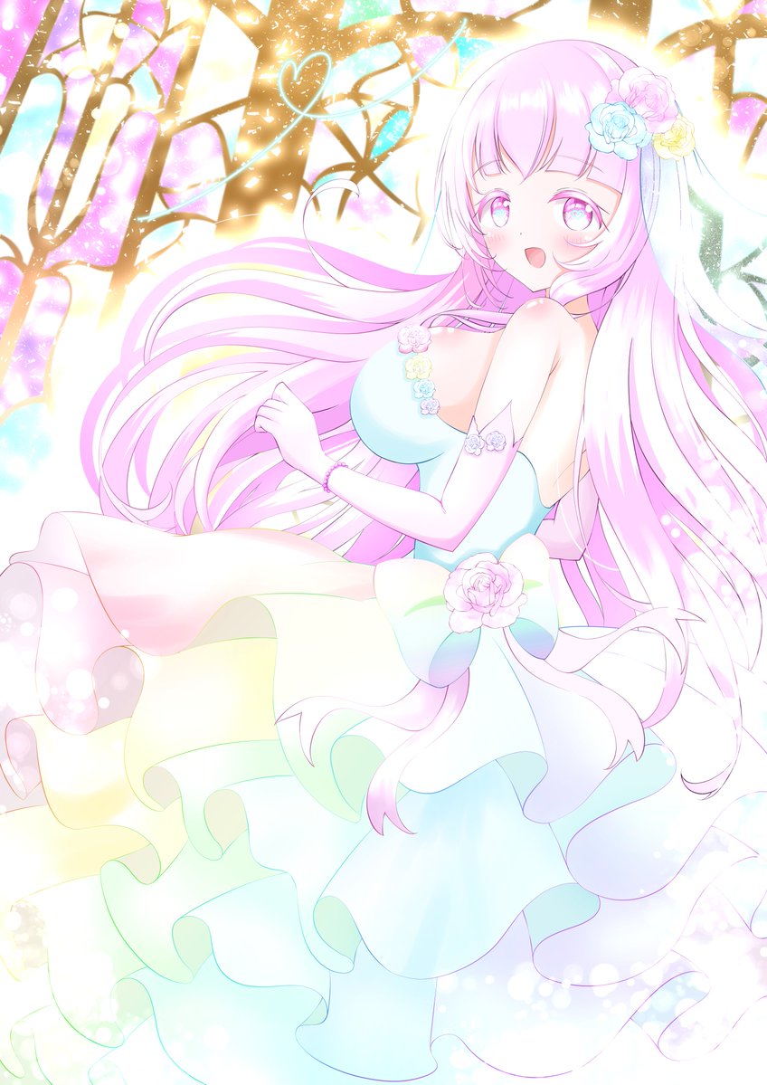 HakkoKAsAN's tweet image. 皆さんはどの衣装のゆいちゃんがお好き？💕
➀和服   ➁水着
➂織姫   ➃ウェディングドレス

※タップ推奨

#illustration 
#絵描きさんと繋がりたい 
#絵描きさんフォロバ100 
#絵柄が好みっていう人にフォローされたい