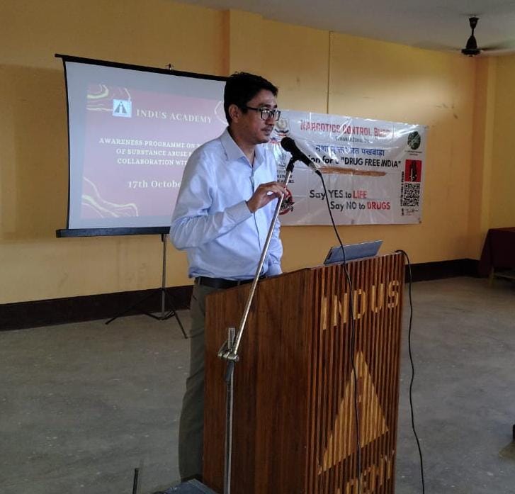 NCBGuwahati's tweet image. *#नशामुक्तभारतपखवाड़ा*🇮🇳
NCB, Guwahati
(17/10/2025)
🚭 Awrness Progrm at Indus Academy, Moregaon
🚭 Approx 50 students and faculty members participated.
@PMOIndia @HMOIndia
@dg_ncb
@narcoticsbureau
@NCBNER