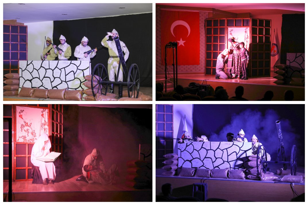 Çanakkale Ruhunu Yaşadılar

İçişleri Bakanlığı Sivil Toplumla İlişkiler Genel Müdürlüğü destekleriyle sahnelenen “Beş Dil Tek Yürek Çanakkale” adlı tiyatro oyunu, Genç’te izleyicilere duygu dolu anlar yaşattı.

İçişleri Bakanlığı Sivil Toplumla İlişkiler Genel Müdürlüğü