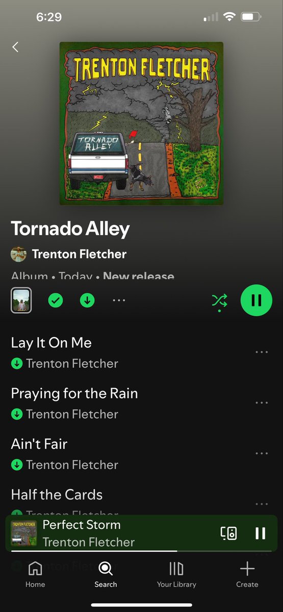 The new <a href="/TrentFletcher/">Trenton Fletcher</a> album is out…FINALLY. Much anticipated and it does not disappoint. The whole album is great and it touches every emotion. If you haven’t listened to him yet, you need to. Great album by a great man.