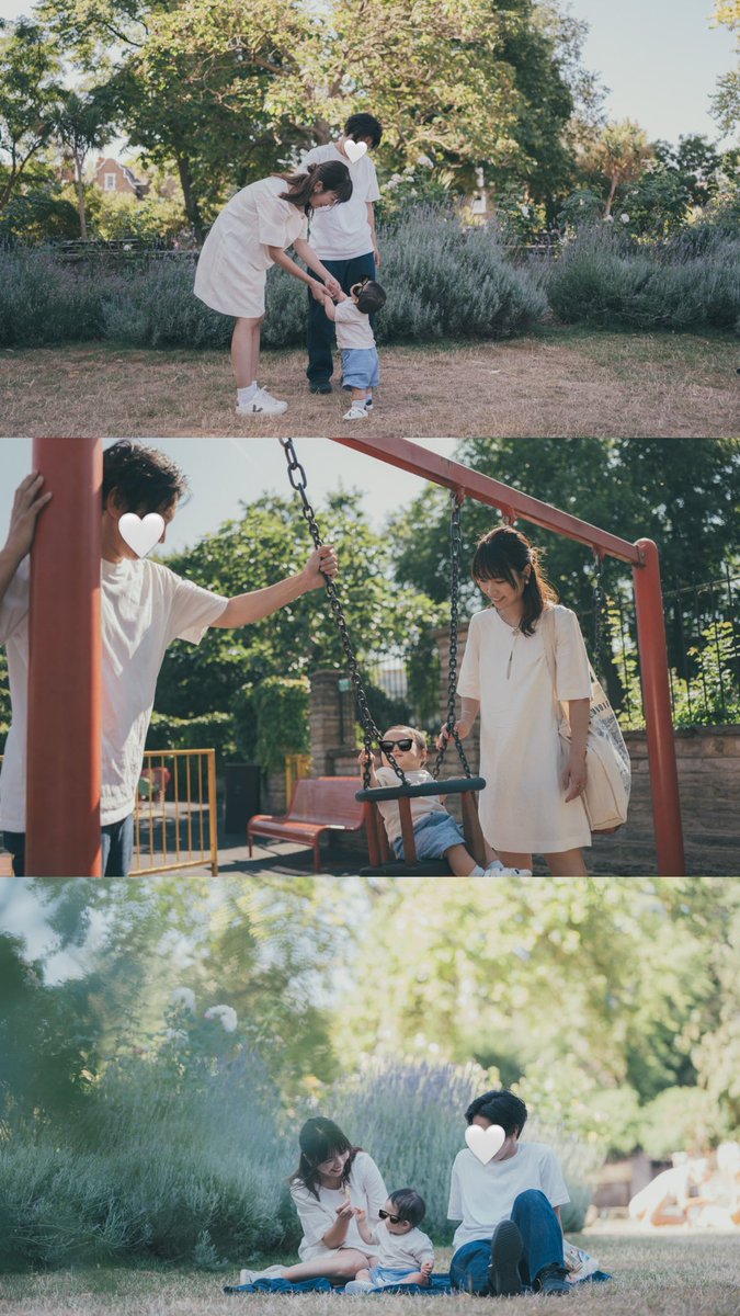 kna603's tweet photo. お天気の良かった7月、@NobuTanakaPhoto さんにロンドンで家族フォトを撮影してもらいました📸✨息子が産まれてから毎日お散歩した公園や、お気に入りの近所のデリなど、思い出深い土地で日常の様子をとっっっても素敵に切り取ってもらえて感動😭🧡Nobuさんの人柄のお陰で人見知りの息子も緊張せずに→ https://t.co/vQzj3GbhUj