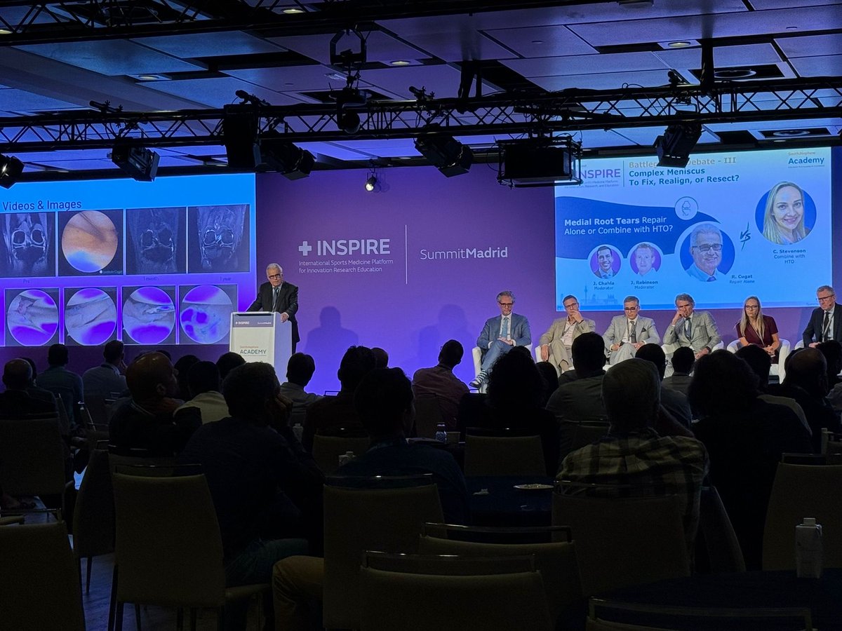 El Dr. Cugat está participando en el INSPIRE (International Sports Medicine Platform for Innovation, Research, and Education) Summit organizado por Smith &amp; Nephew Medical Education (<a href="/SmithNephew_esp/">Smith-Nephew Iberia</a> )que está reuniendo a referentes en cirugía artroscópica y medicina del deporte.