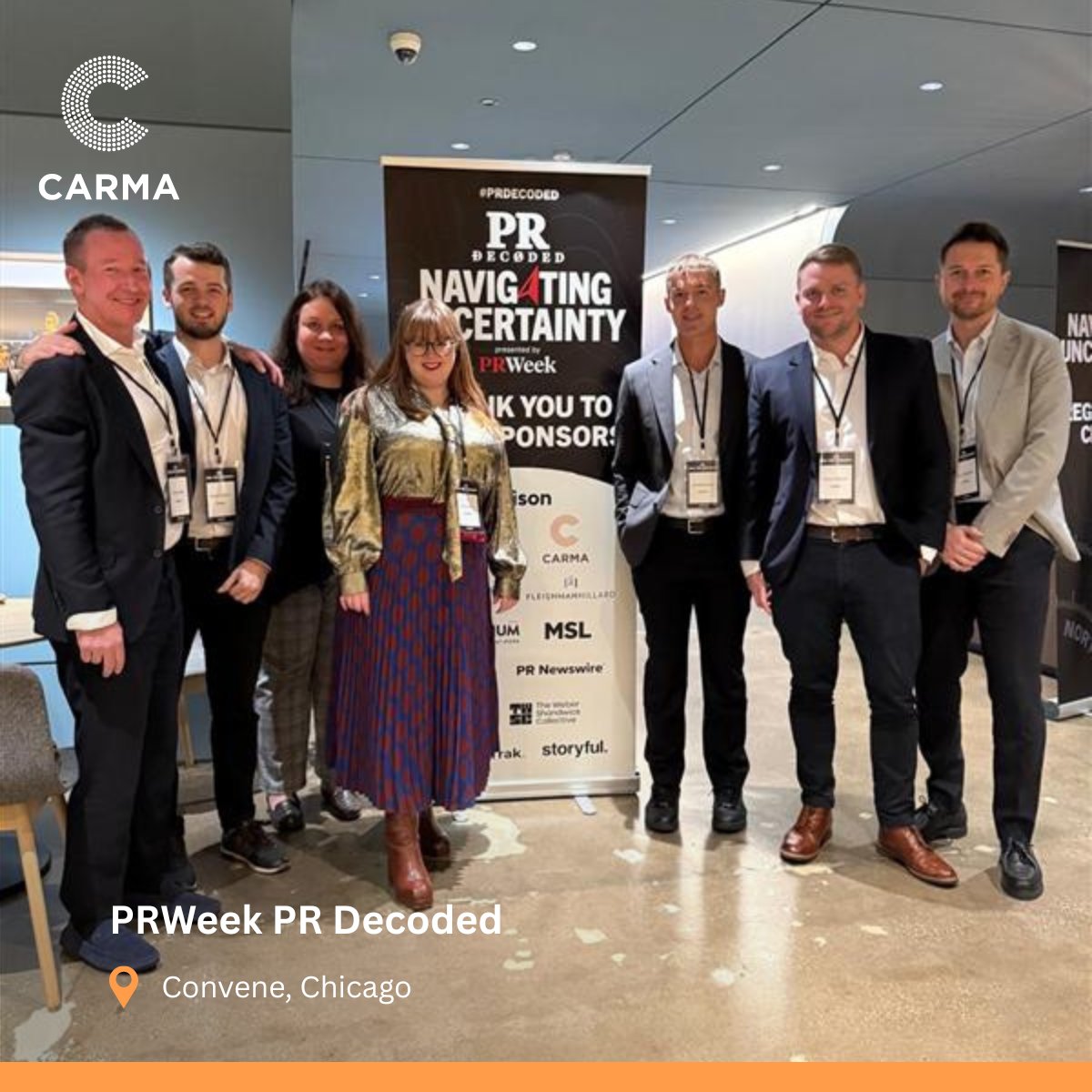 What a day at <a href="/PRDecoded/">PRDecoded</a>  in Chicago!
Proud to sponsor and join industry leaders exploring how data, insight, and storytelling help communicators navigate uncertainty. #CARMA