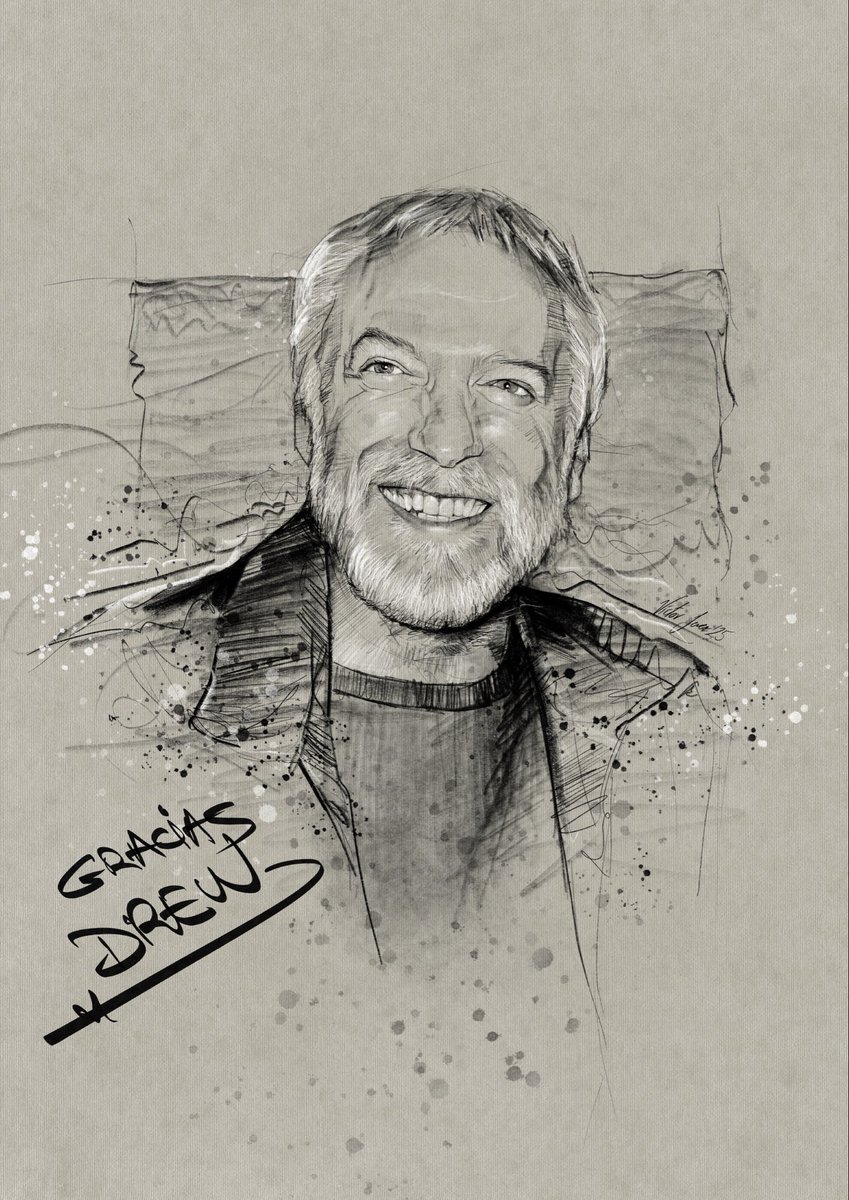 Mi homenaje a DREW STRUZAN , la razón por la que empecé a pintar. 🙏🏻💔
El genio que nos hizo soñar sus carteles de Star Wars, Indiana Jones o E.T.
Gracias, Maestro, por inspirarme cada día y cambiar mi vida con tu arte. 💫🎨
D.E.P.

#DrewStruzan #Drewstruzanart #victorjerezart