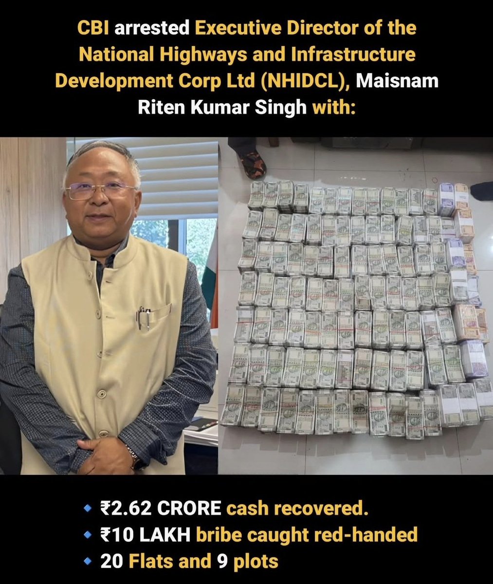 Priya Purohit (@priyaa_purohit) on Twitter photo 🚨 Massive Corruption Exposed !!
Every department of Narendra Modi's cabinet is now facing massive corruption allegations. 
From Top to Bottom — Rot Runs Deep !! 🙄 🚨 Massive Corruption Exposed !!
Every department of Narendra Modi's cabinet is now facing massive corruption allegations. 
From Top to Bottom — Rot Runs Deep !! 🙄