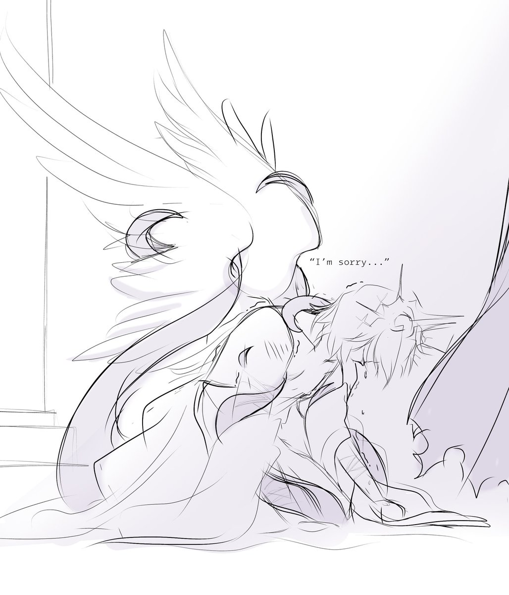 yuna2692's tweet image. sketch ideas💜💜
#azuretime #Forsaken #forsakenfanart