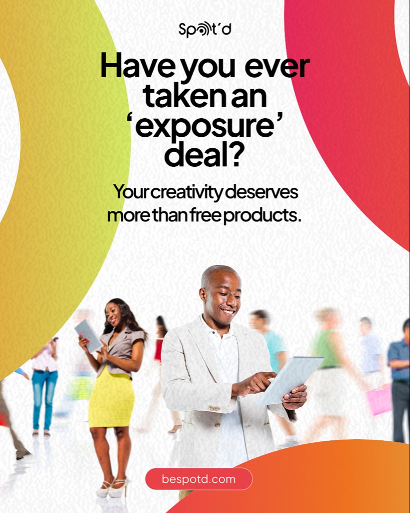 SpotD_CBI's tweet photo. At Spot’d, we’re helping creators turn their visibility into income and their craft into careers. #influencermarketing #Spotd
#contentmarketer #Marketing https://t.co/jhvJzZJY9R