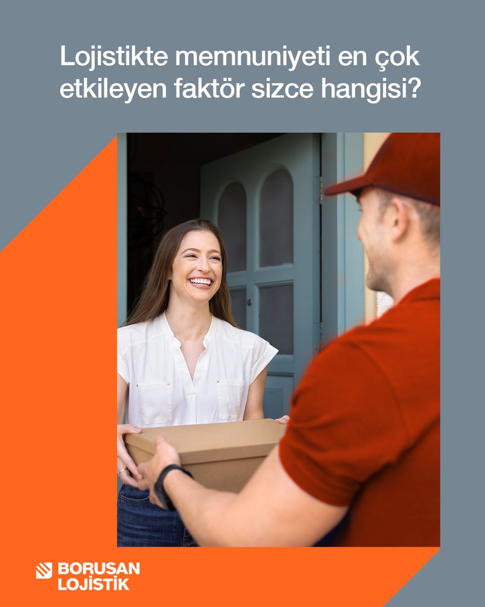 Müşteri memnuniyeti lojistik sektöründe yalnızca hızlı teslimatla sınırlı değil.​
Güven, şeffaflık, iletişim ve sürdürülebilirlik de en az hız kadar kritik bir rol oynuyor.​
​
Sizce müşteri deneyimini şekillendiren en önemli unsur hangisi?​ 🤔 

#BorusanLojistik