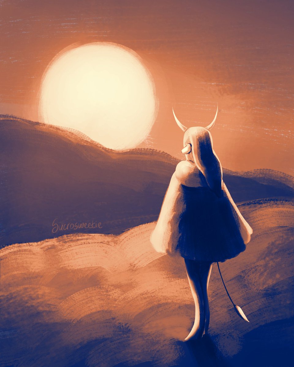 Tested out gradient maps

#skycotl #ocart #fanart #art #digitalart