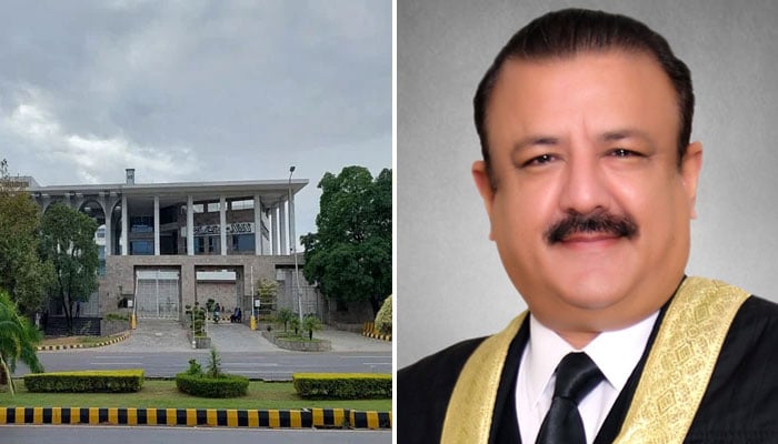 اسلام آباد ہائیکورٹ کے جسٹس طارق محمود جہانگیری کو کام سے روکنے کی درخواست پر سماعت کرنیوالا ڈویژن بینچ تبدیل کردیا گیا۔

ذرائع کے مطابق اسلام آباد ہائیکورٹ کے چیف جسٹس سرفراز ڈوگر کے ساتھ اب جسٹس خادم حسین کو نئے بینچ میں شامل کر لیا گیا۔